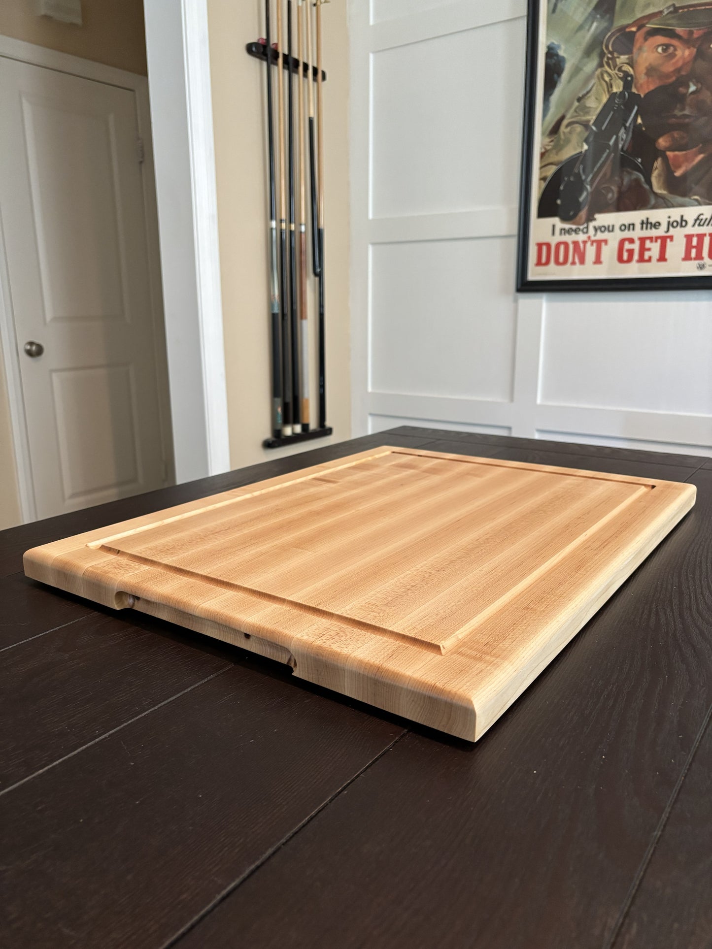 Large Hard Maple End-Grain Cutting Board